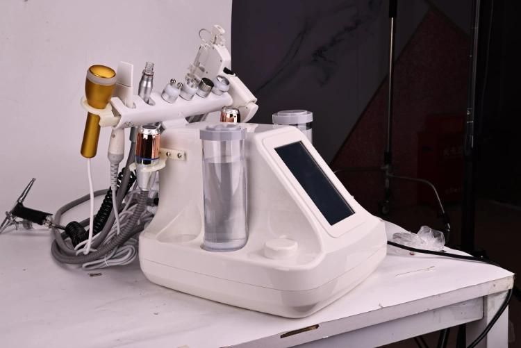 Portable Hydro H2O2 Oxygen Jet Hydra Dermabrasion Aqua Peel Oxigen Facial Machine Hydrafaci Maquin 12 in 1