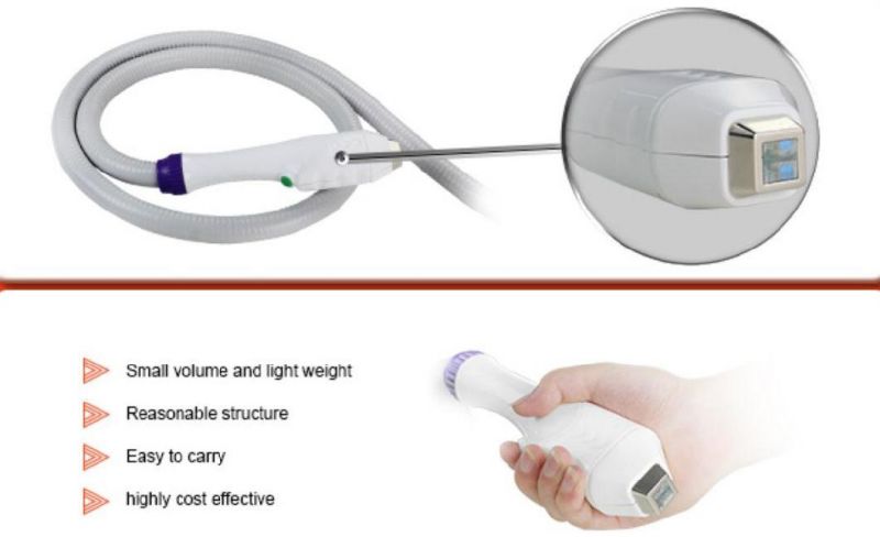 Non-Channel Fiber Diode Laser Coupled 808nm Beauty Equipment Depilation Laser