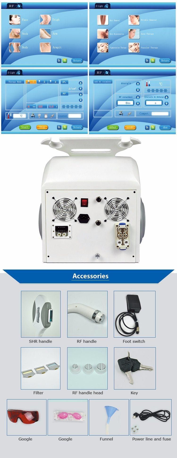 Portable Tattoo/Hair Removal IPL Laser Medical Equipment