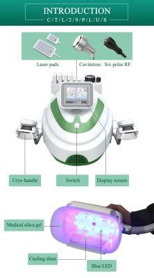 Cryosurgery for Slimming with Mitsubishi Lipolaser Multifunction Cryolipolysys RF Cavitation Beauty Machine