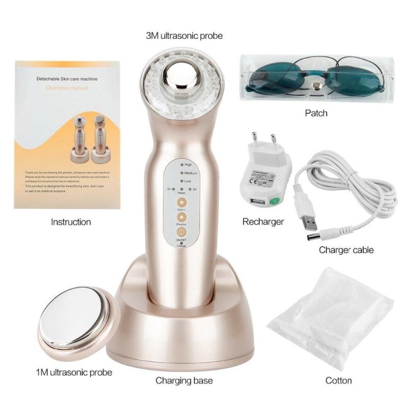 Anti-Wrinkle Firming Thin Face Cleansing Instrument Photon Tender Skin Machine