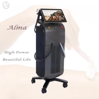 Dual Handle Alma 3 Wavelength 755 808 1064 Laser Hair Removal Machine