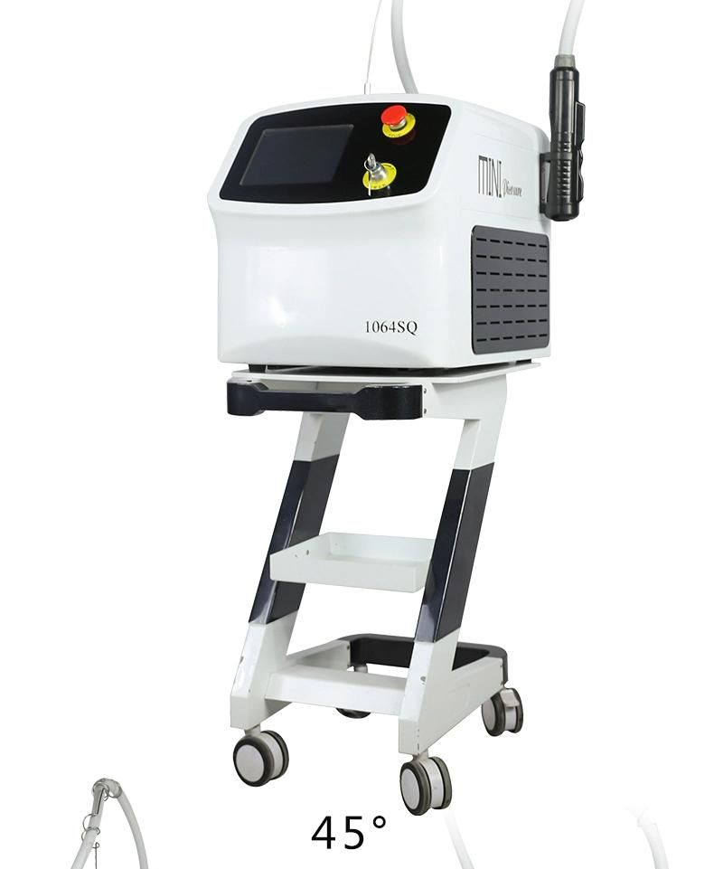 2022 Factory Price Beauty Equipment Tattoo Removal Pigment Treatment Beauty Machine Portable Q Switch ND YAG Laser Machine