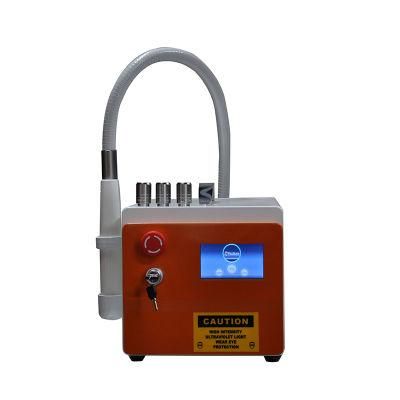 Single Handle Non-Invasive Tattoo Removal Laser Machine Q Switch ND YAG Laser Eyebrow Washing Instrument Pigment Spot Removal