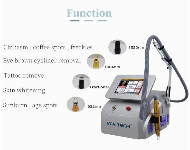 Q-Switch Tattoo Removal System Picosecond Laser Portable