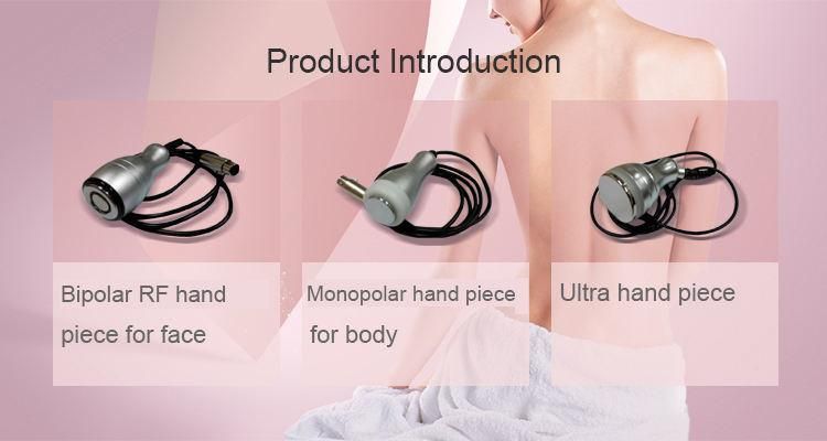 Cellulite Removal Weight Loss LED Radio Frequency Fat Removal Cavitation Body Slimming Equipment