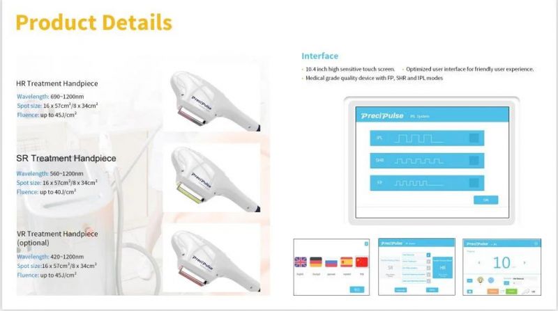 50% Discount Shr / IPL Opt Laser Hair Removal Machine Permanent Hair Removal Beauty Equipment