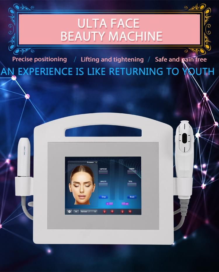 Portable Ultra Hifu Wrinkle Removal & Radar Line Carve Beauty Device