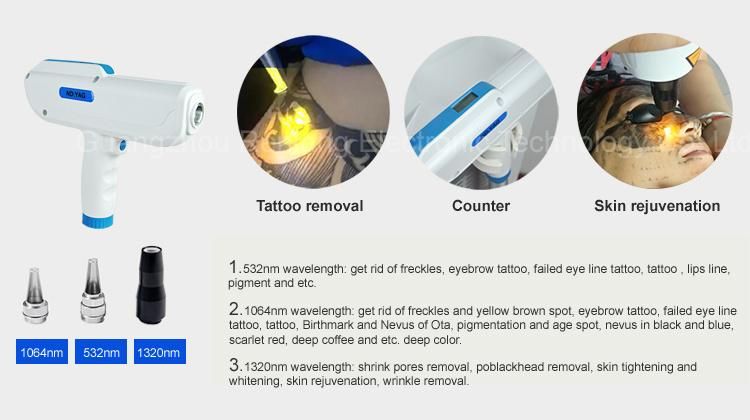 E-Light Hair Removal YAG Laser Tattoo Removal RF Machine