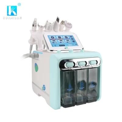 6 in 1 Hydrofacial Machine Oxygen Facial Skin Water Peel Microdermabrasion Machine for Beauty