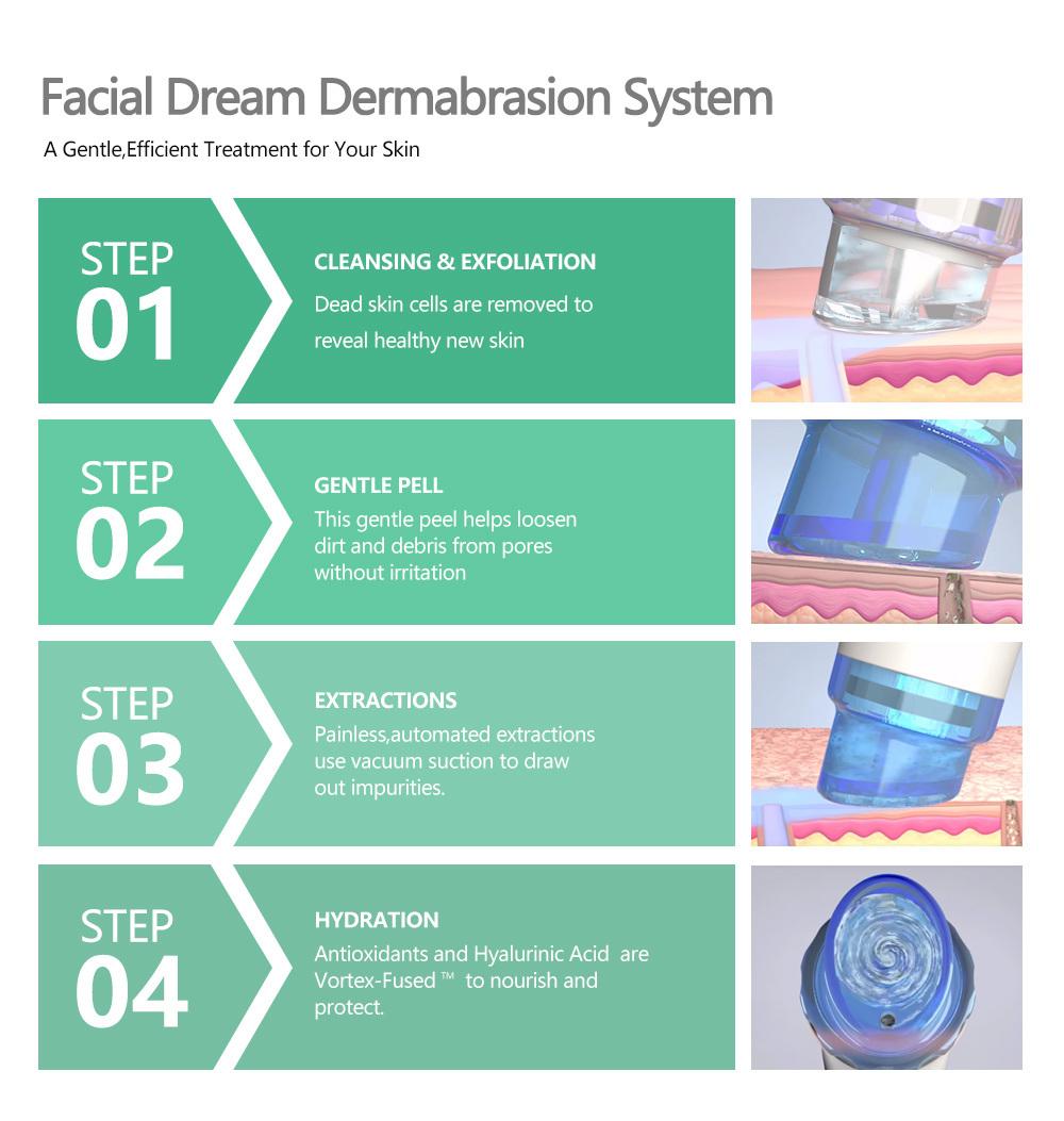 Multifunctional Beauty Machine Hydro Dermabrasion Aquapeel Acne Treatment Device