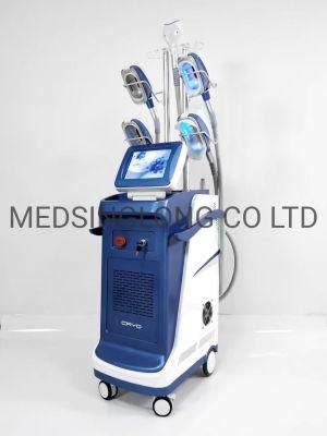 Multi-Tech 360 Angle Surrounding Cryolipolysis Frozen Slimming Machine with 5 Handles Mslcy43b