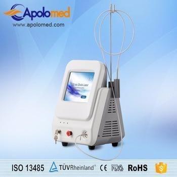 Apolo Exclusive Designed 980nm Diode Laser Vascular Removal with Good Treatment Result