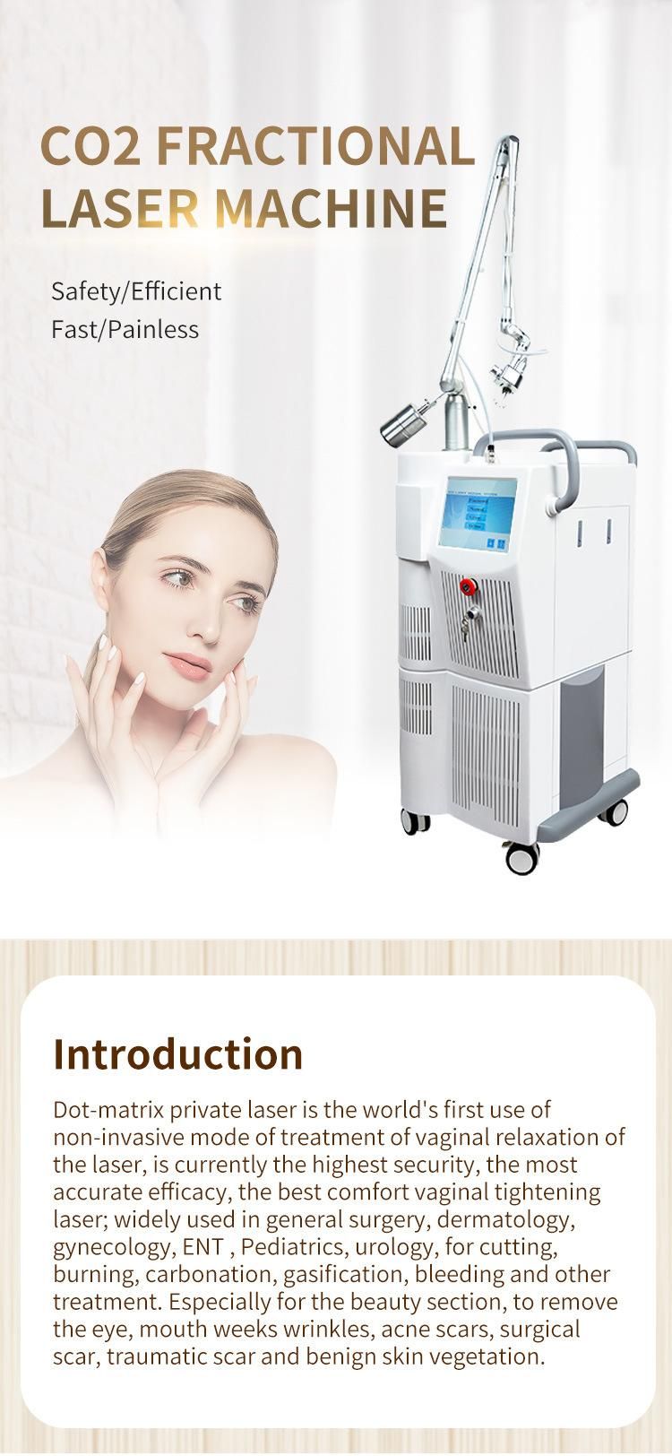 Fractional CO2 Laser Vaginal Tightening Skin Care Medical Equipment