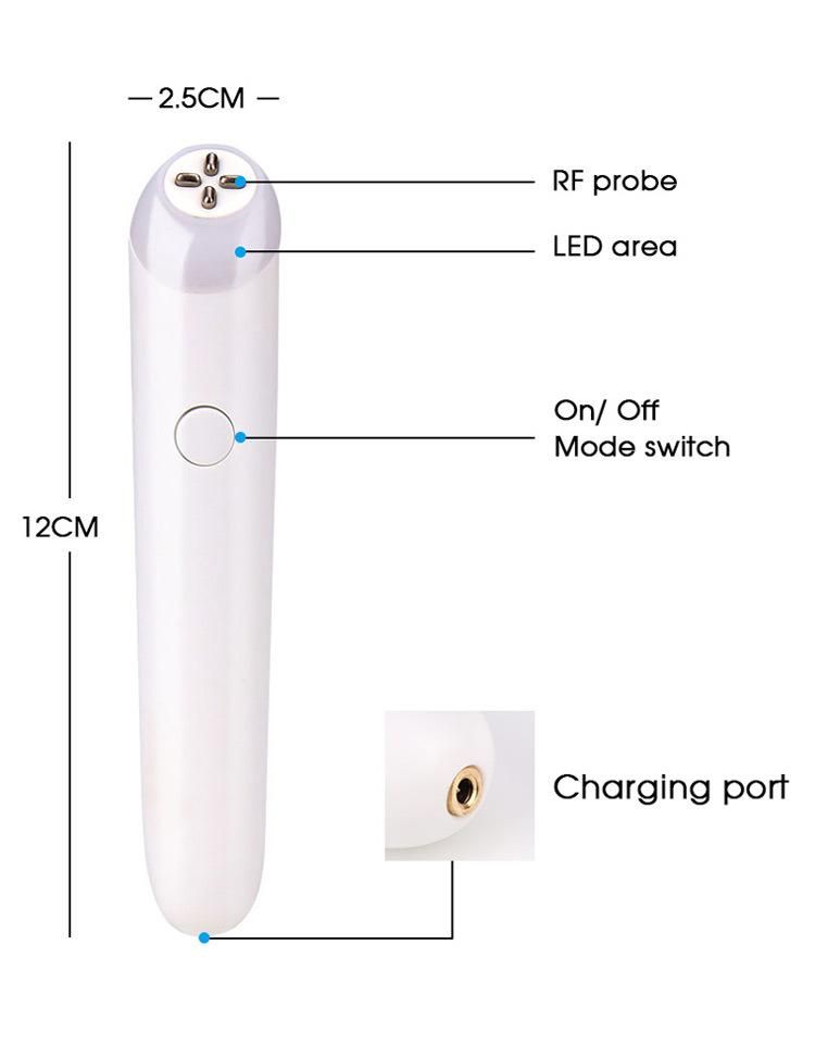 Newest Home Use RF LED Eye Care Massage Machine