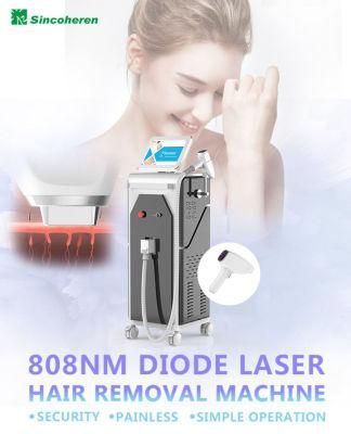 Med CE Approved Diode Laser Hair Removal Machine with USA Bar