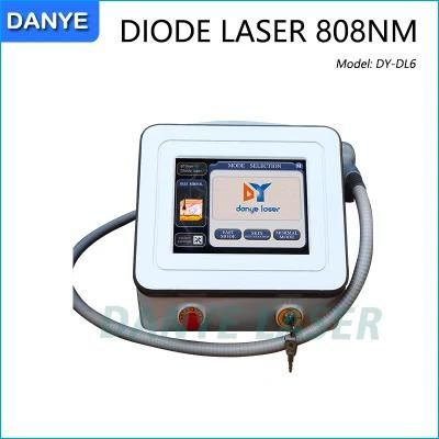 Guangzhou Diode Laser 755 808 1064 Portable Hair Removal Machine