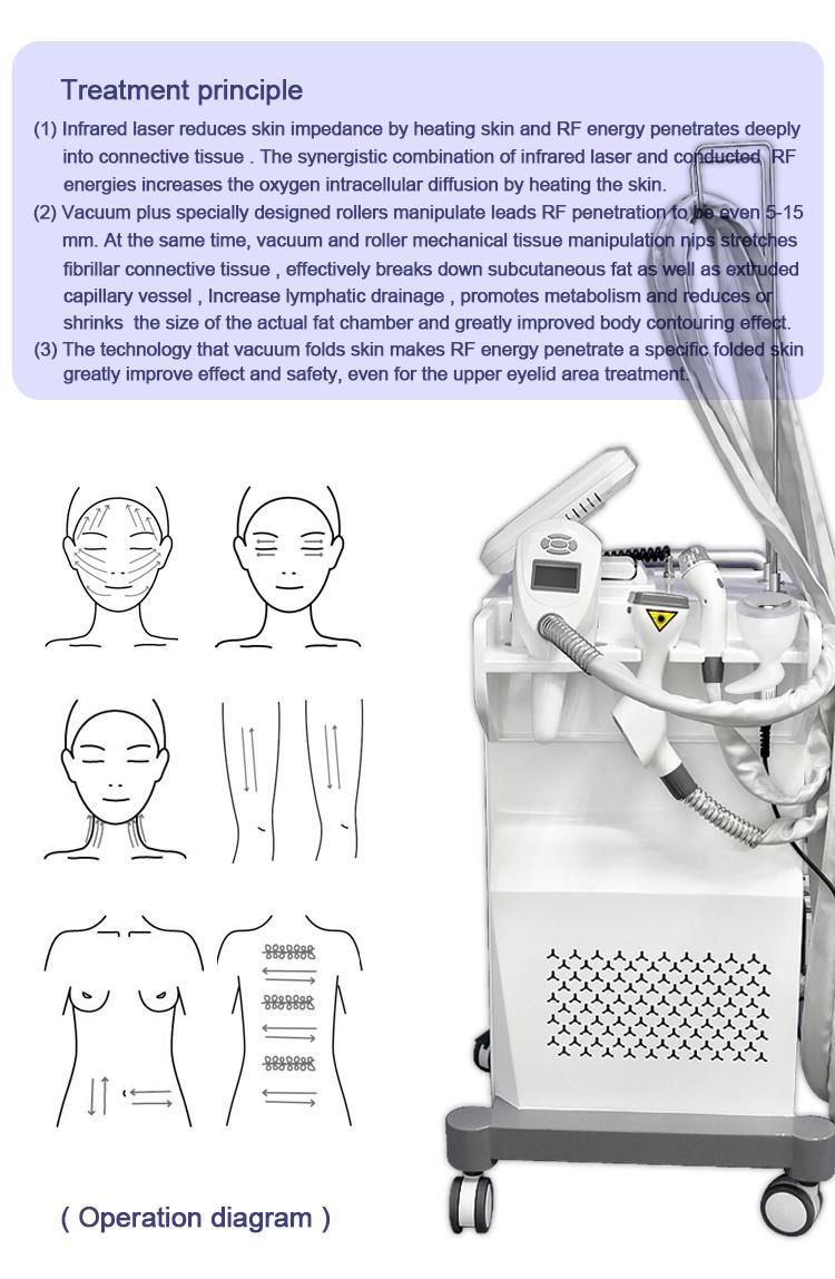 2021 Powerful V68 Hi-Tech! Vela Body Shape for Cellulite Reduction & Body Shaping Machine