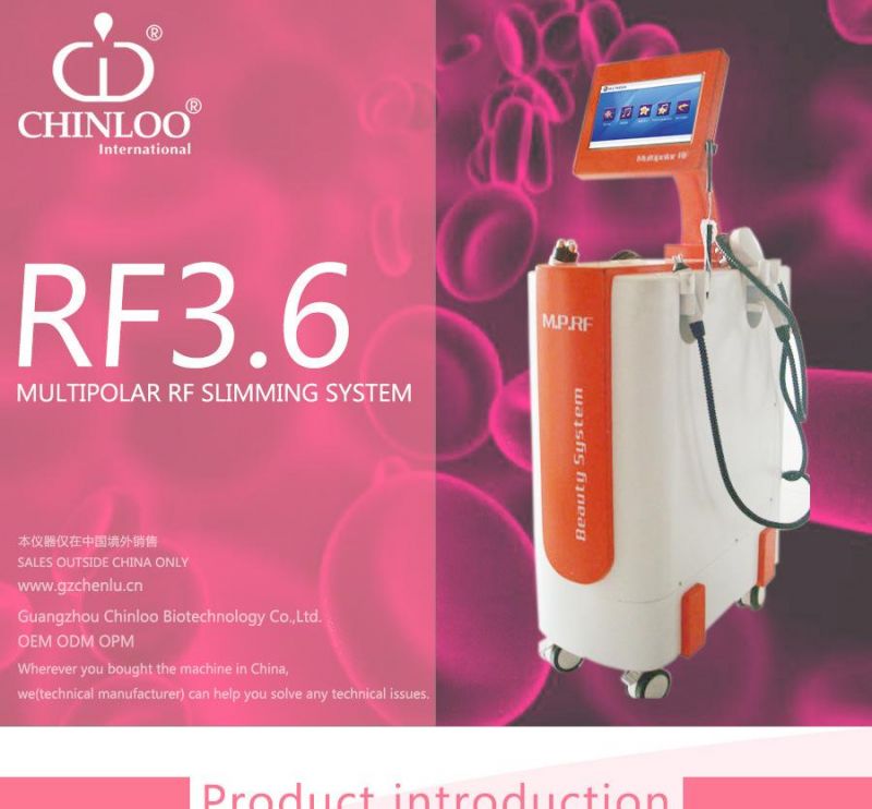 Vacuum Multipolar Radio Frequency Slimming Beauty Machine (RF3.6)