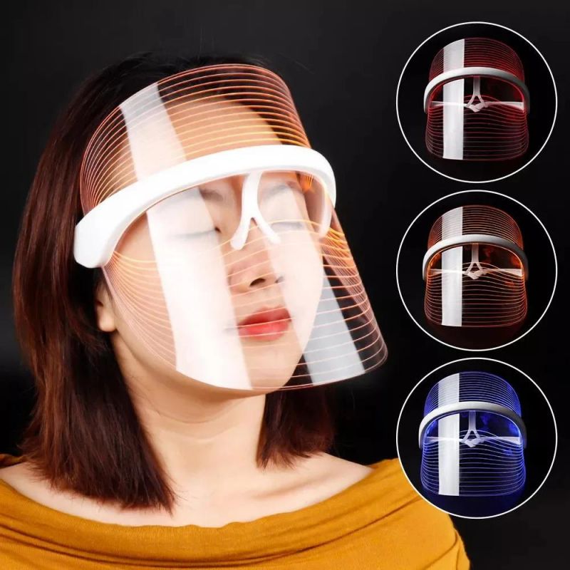LED Face Mask Light Mask Red Light for Acne Photon