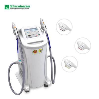 IPL Hair Removal and Skin Rejuvenation E Light IPL Shr Hair Removal Skin Rejuvenation Skin Tightening Machine with CE Certification -Zzx