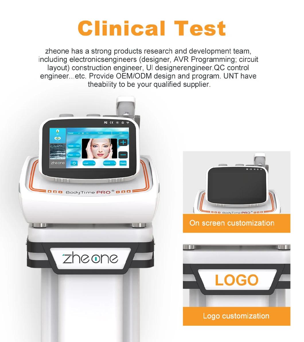 Newest Painless Focused Ultrasound 7D Hifu Antiaging Wrinkle Neck Rremoval 7 Cartridges Skin Tightening Machine