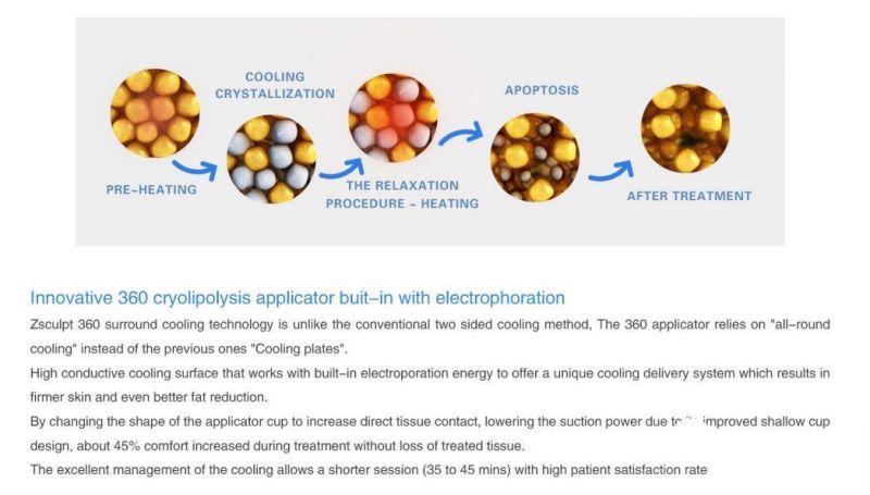 Promotion Price 360 Degree Cryolipolysis Fat Freezing Slimming Beauty Machine