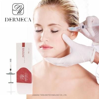 Dermeca 1ml Injectable Hyaluronic Acid for Deep Facial Deep Wrinkle and Fold Dermal Filler