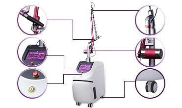 Pigment Dispelling Skin Rejuvenation ND YAG Laser Machine