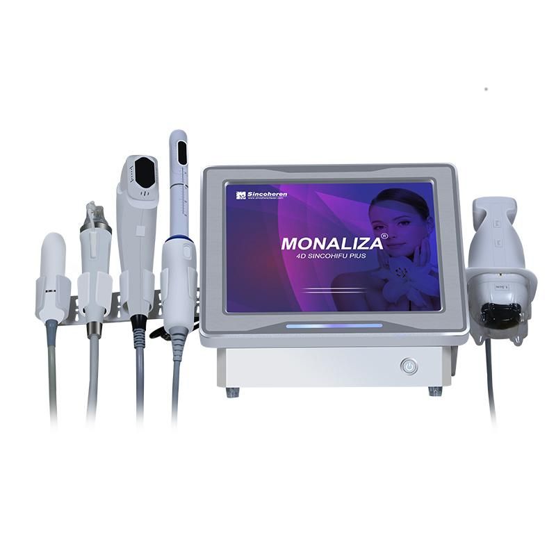 2021 New Arrival 6 in 1 4D Hifu & Liposonic & Vmax & Privacy & Detection Function & RF Microneedling Machine