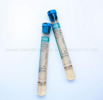 Medical Device Zhuhai Longtime Prp Tube Set Medical Supplies in 9ml 10ml Prp Tube