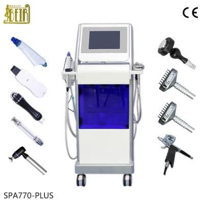 9 in 1 Multi-Function Hydro Facial Machine SPA770 Plus Hydro Peeling Hydra Facial Equipment