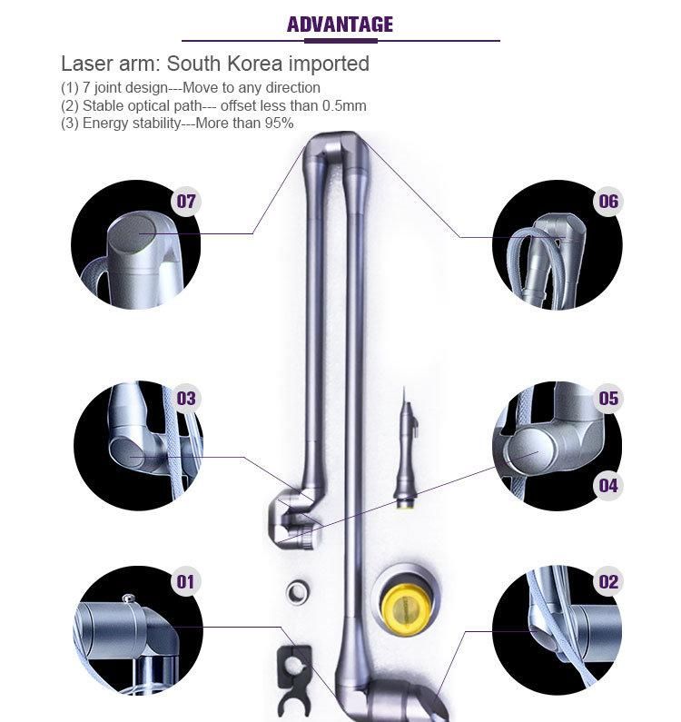 CO2 Fractional Laser 40W Tube Laser Skin Resurfacing Machine