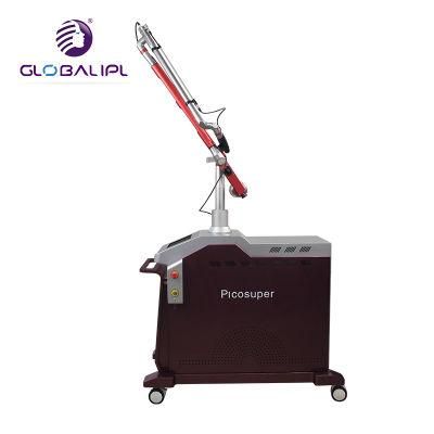 Powerful 1064nm Laser Skin Whitening Q Switch ND YAG Laser for Tattoo Removal Beauty Salon