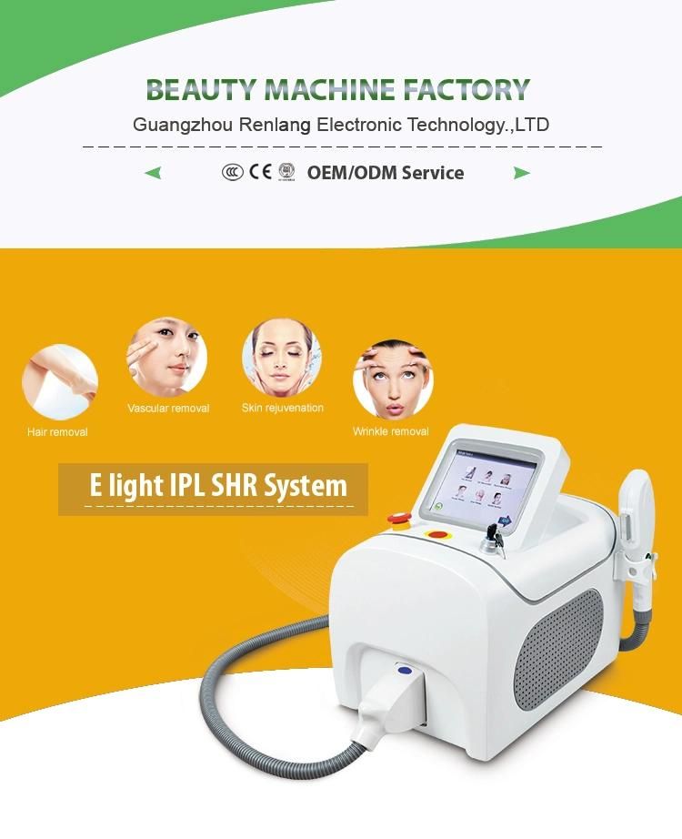 8 Inches Screen Shr Opt IPL Skin Rejuvenation Hair Removal Beauty Equipment