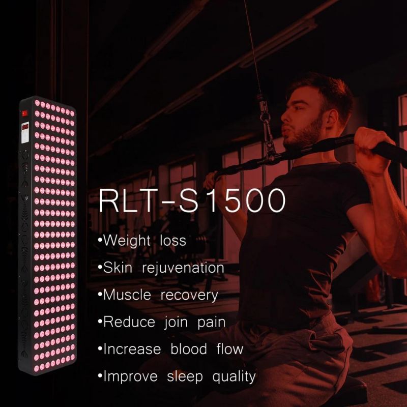 Rlttime Wholesale Newest Biggest RS1800 660nm 850nm 1500W PDT Red Light Therapy Panel for Skin Care Infrared Pain Relief