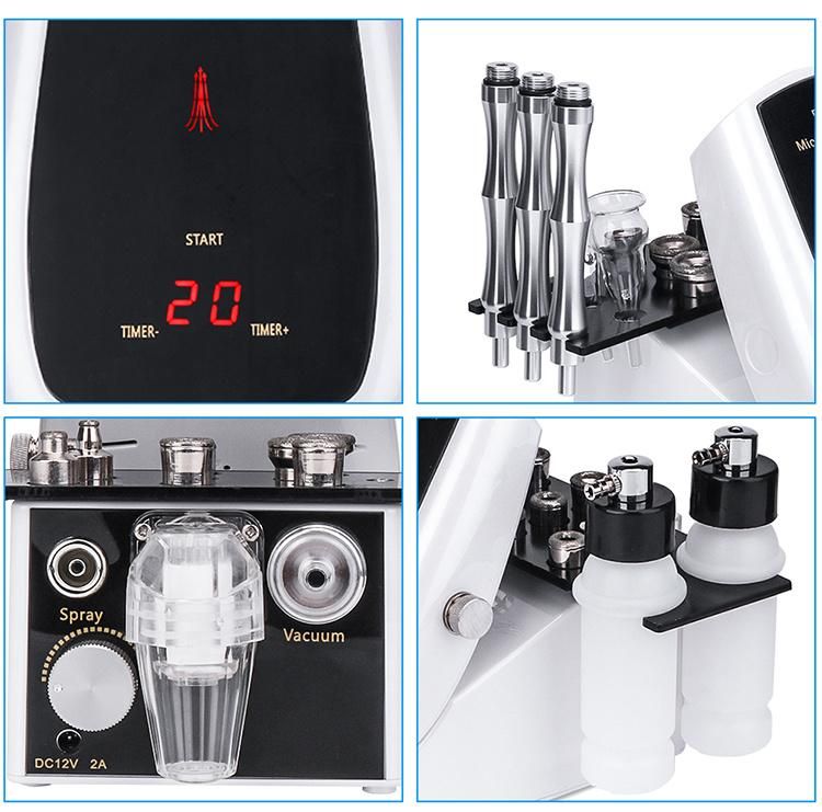 Konmison 3 in 1 Hydrafacial Blackhead Extraction Water Oxygen Wet Dry Hydra Microdermabrasion Machine