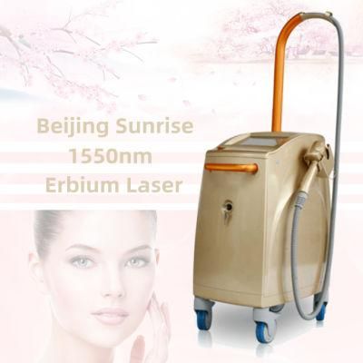 1550 Er YAG Laser Fractional Machine Erbium Glass Laser Skin Resurfacing Equipment