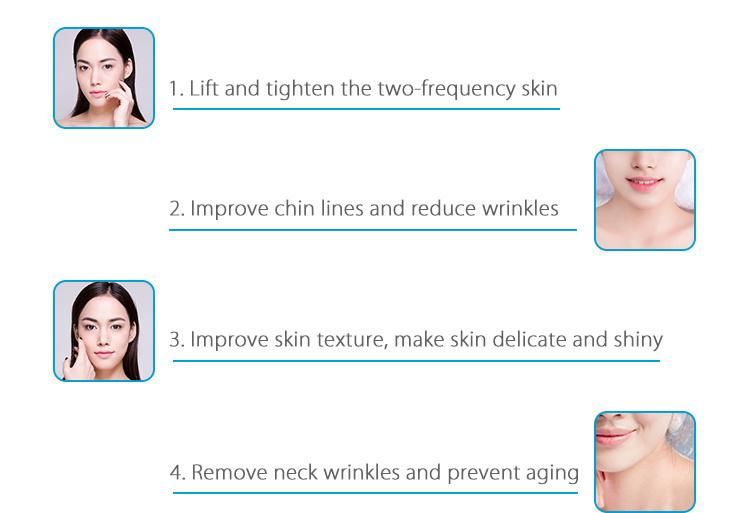 Portable 2 in 1 Hifu for Skin and Vagina Tightening Wrinkle Removal Face Lifting Machine