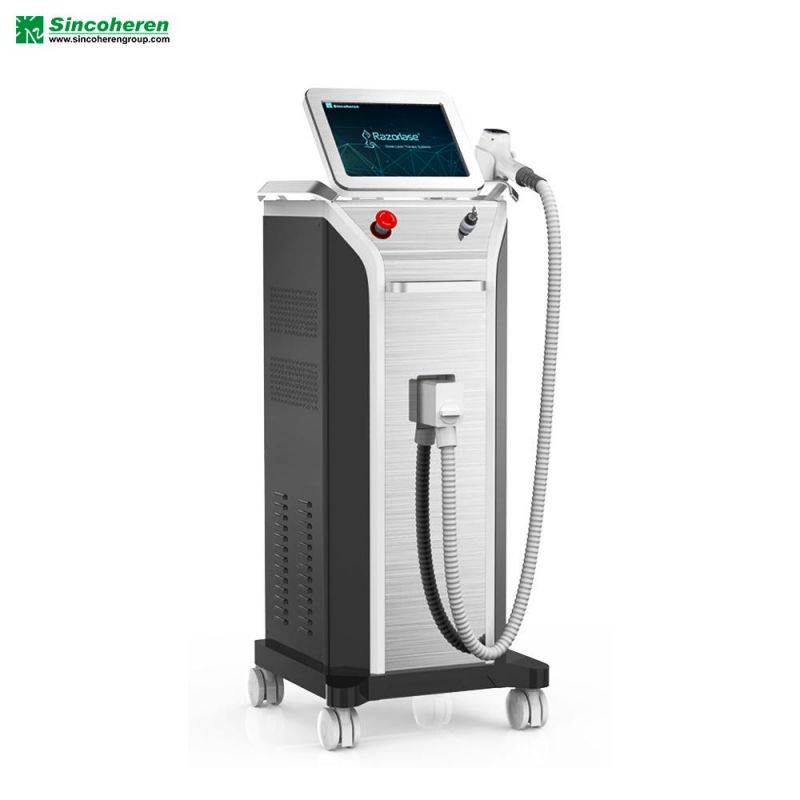 Large Laser Power Newest Diode Laser Hair Removal Machine with Free Training 808nm 755nm 1064nm Optional 3 in 1 Laser Beauty Machine