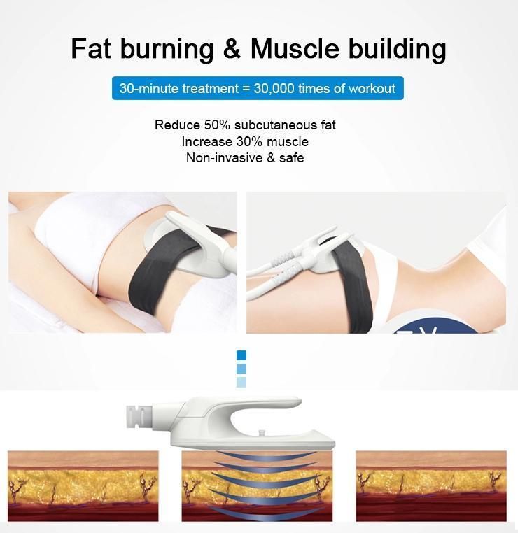 Wholesale 4 Handles Muscle Building Emslim Electromagnetic Body Sculpting Machine