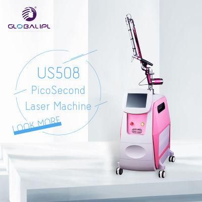 Q Switch ND YAG Laser Tattoo Removal Machine Removal Permanent Laser