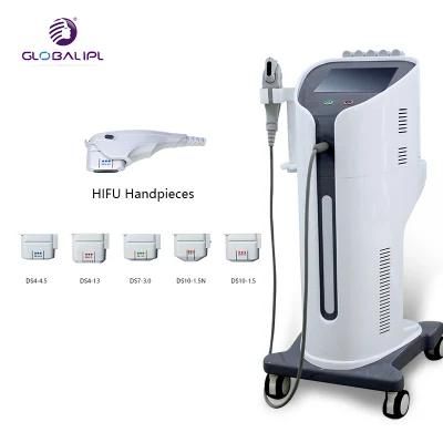 11 Lines 6 Cartridges Anti Wrinkle Face Lift Skin Tightening Body Slimming Hifu 3D 4D Hifu Beauty Machine