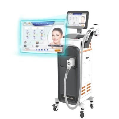 755 808 1064 Hair Removal Diode Laser Sapphire Cooling Hair Removal Tabletop Laser Diode Laser Ice for All