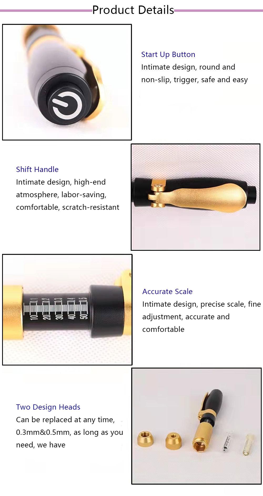 Factory Price No-Needle Hyaluronic Injection Salons Use Hyaluronic Pen
