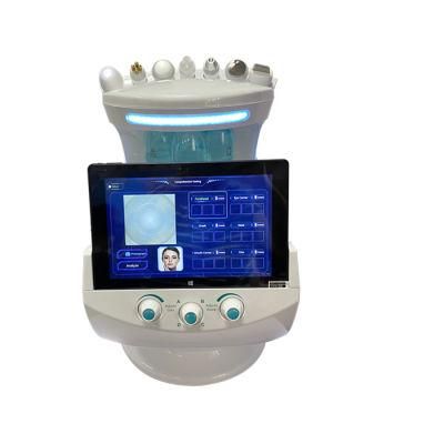Ultrasound Skin Care Microdermabrasion Machine Smart Ice Blue Skin Analyzer Oxygene Hydraface Equitment