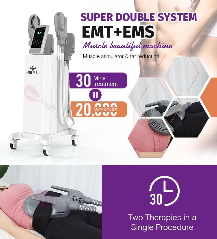 Fat Reduction Electromagnetic Hi-EMT Therapy EMS Muscle Stimulation Equipment