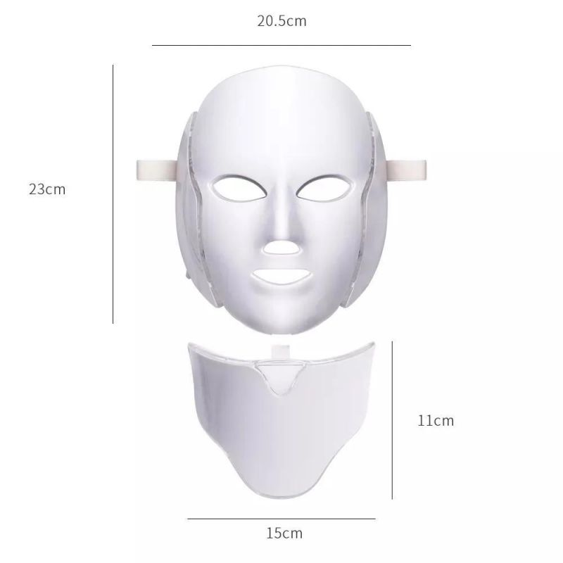 Light Facial Skin Beauty Therapy 7 Colors LED Face Mask