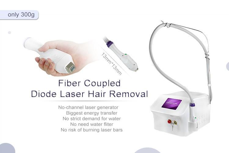 Professional Permanently Hair Removal Machine Home Use Fiber Diode Laser Hair Removal Machine