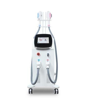 Double Handles Skin Rejuvenation and Hair Removal Machine